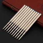 Горячая Распродажа 5 шт. синие или черные офисные 0,7 мм зажимные металлические Подарочная шариковая ручка