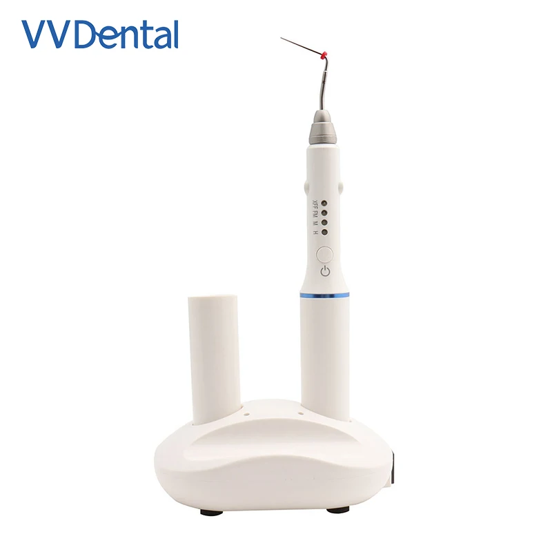 

VVDental Root Canal Filling Machine Gutta Percha Obturation System Endo Heated Pen Wireless With 4 Tips And 2 Batteries