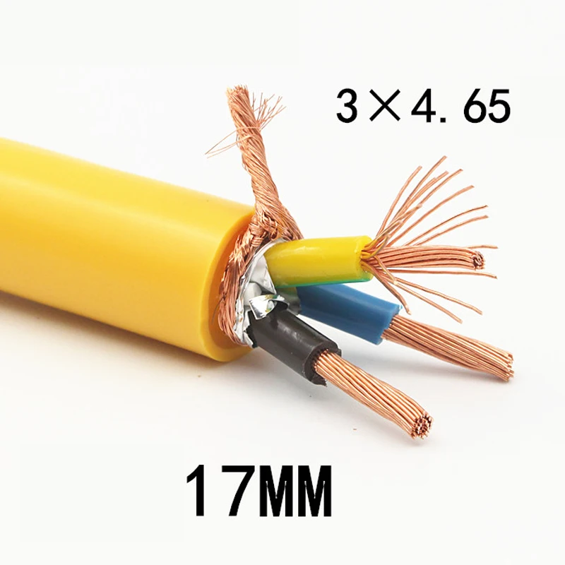 Кабель питания Hifi OFC для самостоятельной сборки аудиоколонок CD проигрывателя