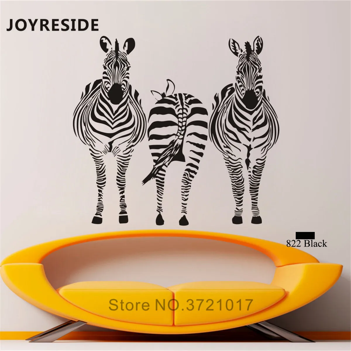 Виниловая наклейка на стену с тремя звездами|Наклейки стену| |