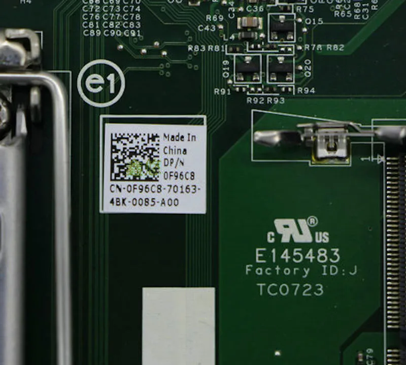F96C8 13048-1 для DELL Optipiex 3030 материнская плата AIO 0F96C8 100% протестирована полностью |
