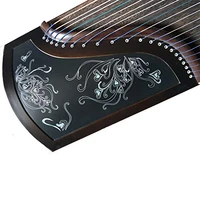 21 string chinese musical instrument ebony guzheng