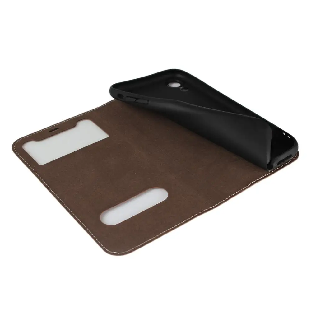 

Case For Apple iphone X XS Max XR case High quality Cow leather Stand window view Hard case For iphone X XS Max XR kimTHmall