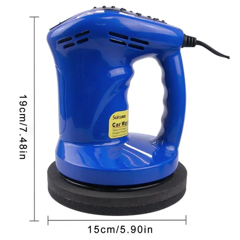 

80W DC 12V 1500rpm Mini Electric Waxing Dual Action Auto Polisher Car Paint Care Repair Polisher Tools for Car Scratch Remover