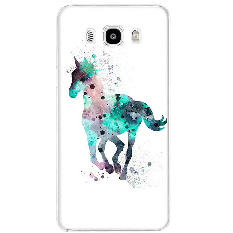 H11 Чехол для samsung Galaxy M10 M20 M30 M40 S6 S7 край S8 S9 S10 S10e Plus Note 8 9 S3 S4 S5 крышка акварель Лошадь картина маслом - Цвет: H11