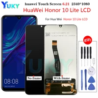 6 21 for huawei honor 10i 20i display hry lx1t lcd touch screen display digitizer assembly parts for honor 10 lite lcd hry lx1