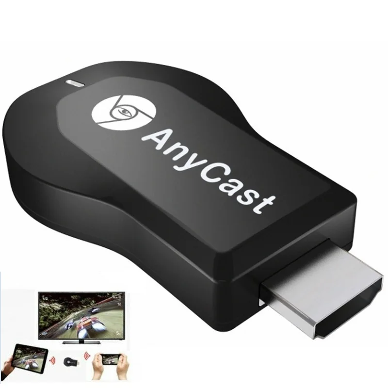 Беспроводной Wi Fi приемник для AnyCast M4 Plus 1080P дисплей HDMI совместимый видеостример