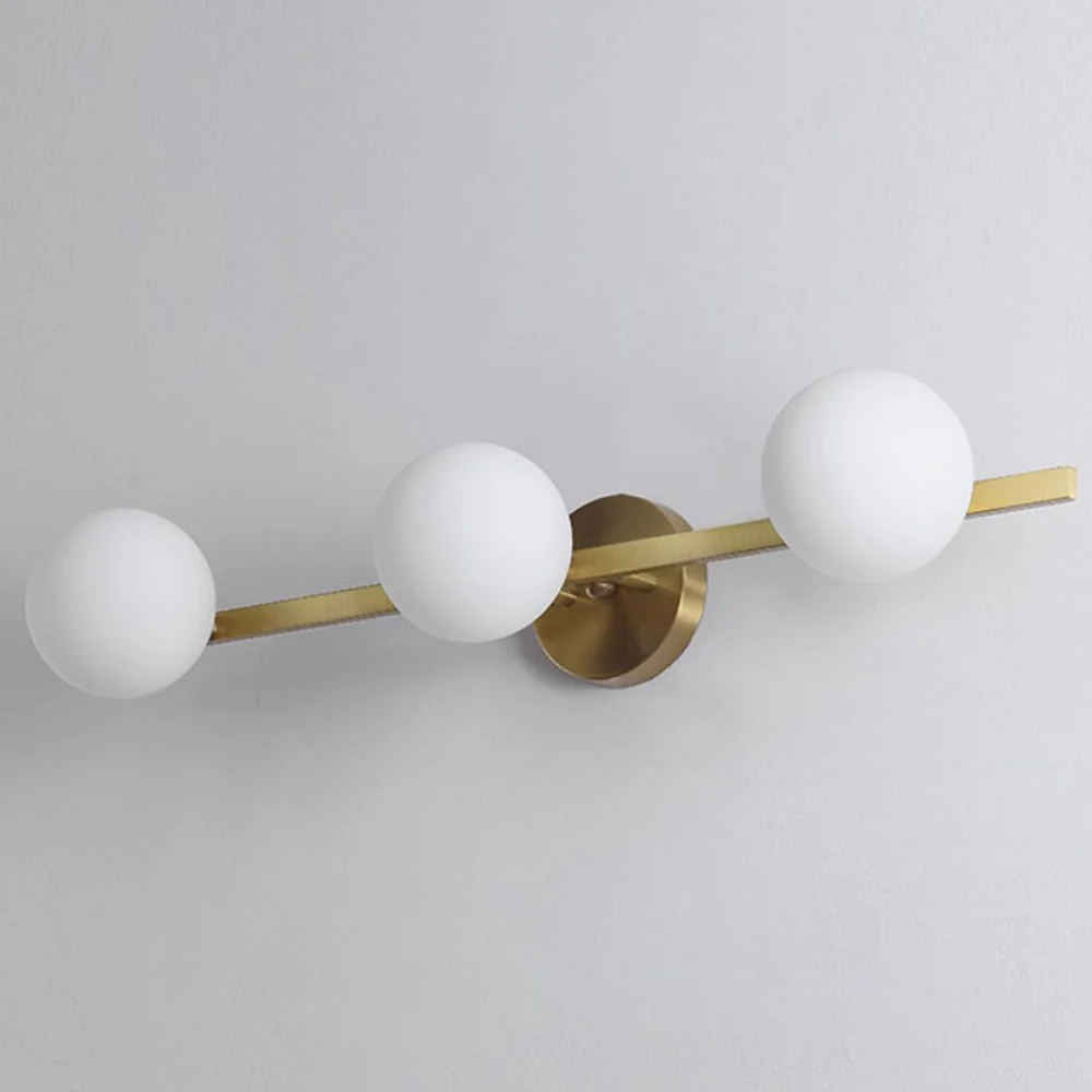 Медный светодиодный настенный светильник для ванной комнаты современный | Лампы