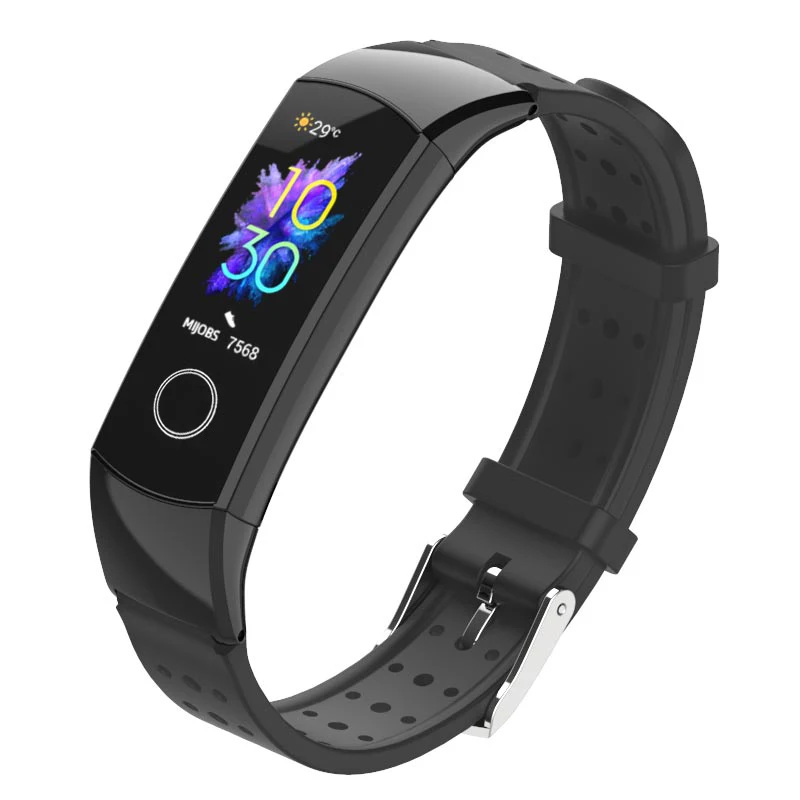 Силиконовый браслет для Honor Band 4 сменный аксессуар Huawei 5|Смарт-аксессуары| |