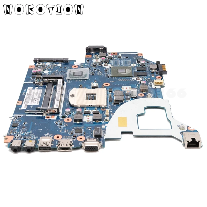 NOKOTION для acer aspire V3-571G V3-571G Материнская плата ноутбука NBY1711001 NB. Y1711.001 Q5WVH LA-7912P HM77 DDR3 GT620M 1 Гб