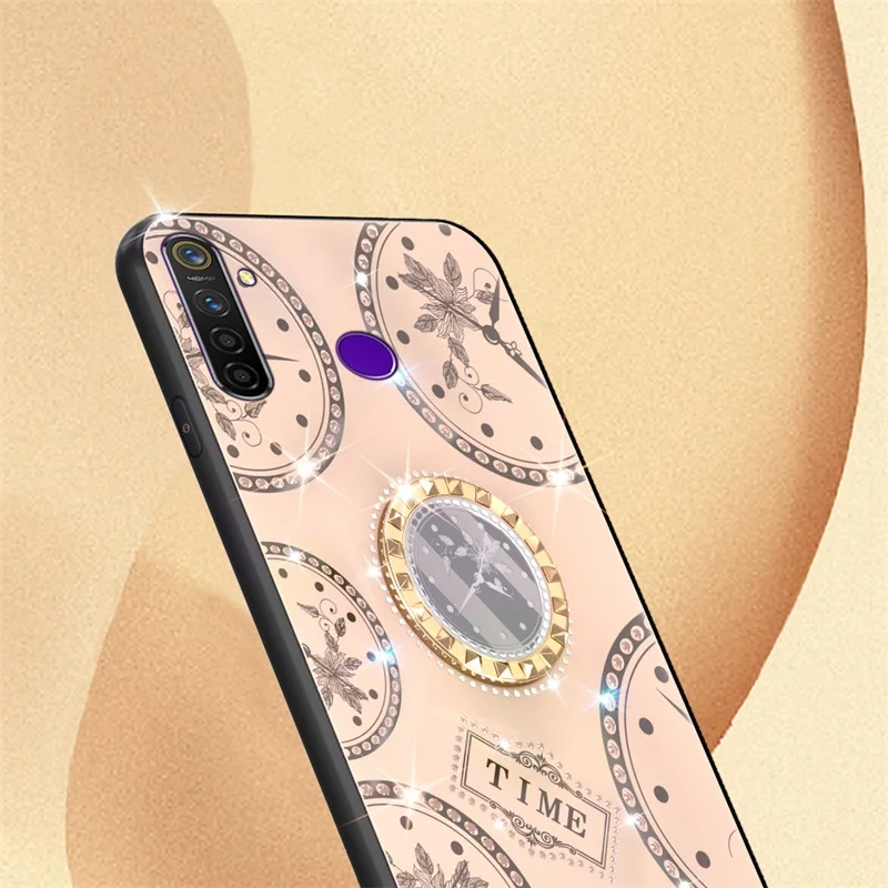 Роскошный чехол с узором в виде часов для OPPO Realme 5 Pro Чехол акриловым