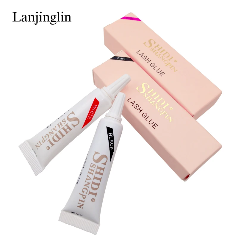 LANJINGLIN клей для ресниц 1 шт. накладные ресницы клей 1 пара норковые ресницы 3D натуральные ресницы для наращивания 1 комплект инструмент для макияжа#71G4