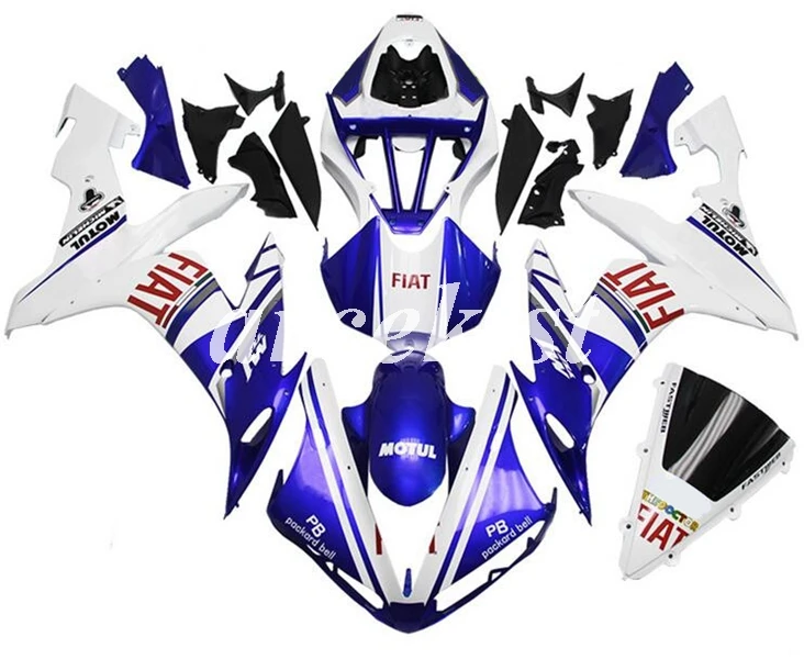 

Новый комплект обтекателей для мотоциклов ABS под давлением, подходит для YAMAHA YZF-R1 2004 2005 2006 R1 04 05 06, кузов под заказ, синий, красный