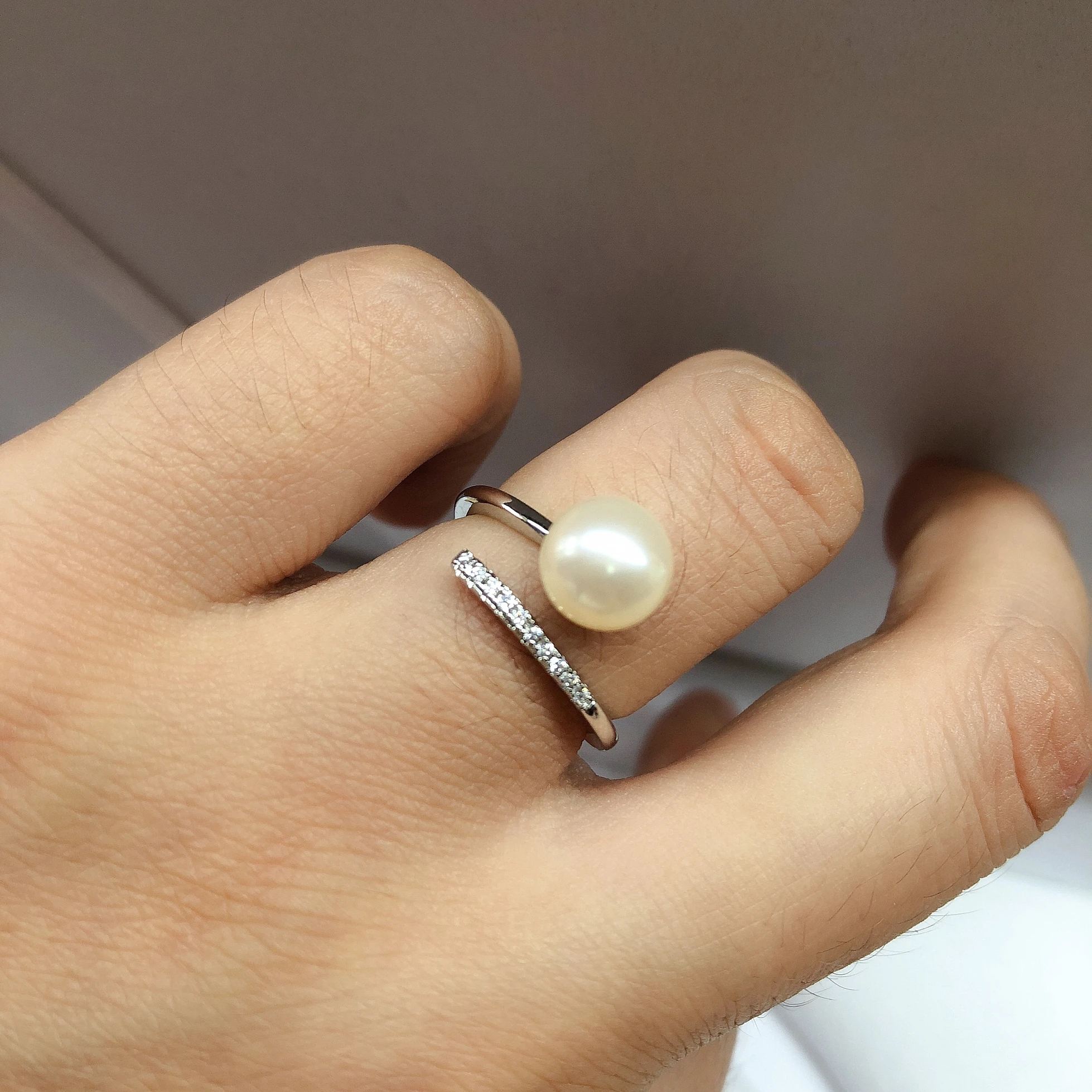 Основания кольца для крепления камней разных видов - жемчуга, красного коралла, нефрита.