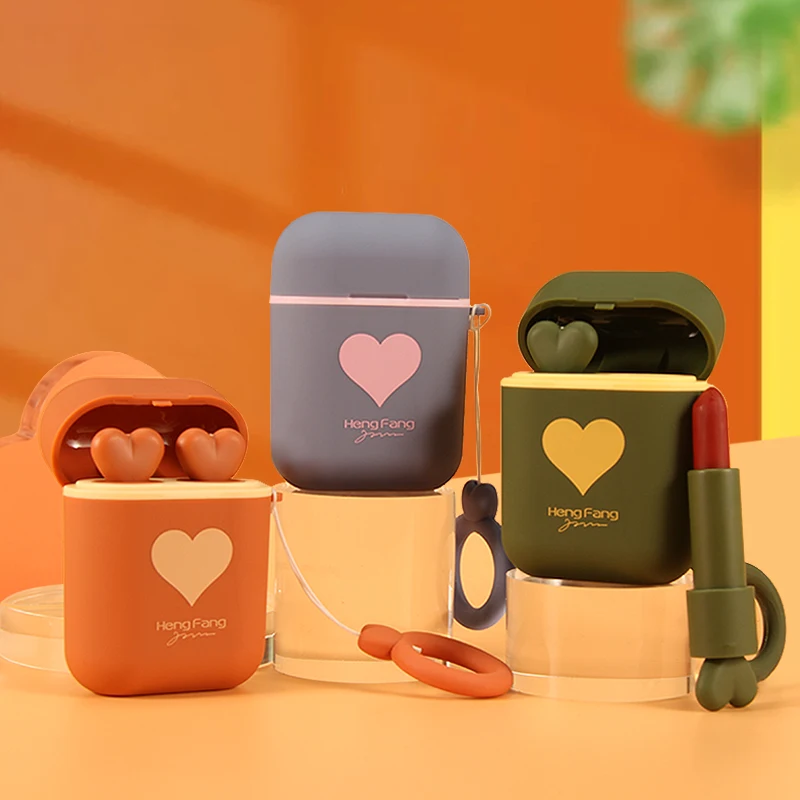 Милая бархатная двухтрубчатая Помада для губ матовый мягкий Макияж стойкая