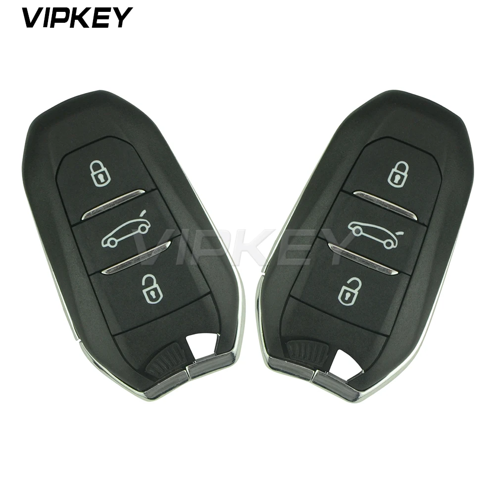 

Remotekey 2pcs Aftermarket 3 Button 433.92 Mhz ID46 - PCF7953 Chip For Citroen DS4 DS5 Smart Key Remote Keyless Entry