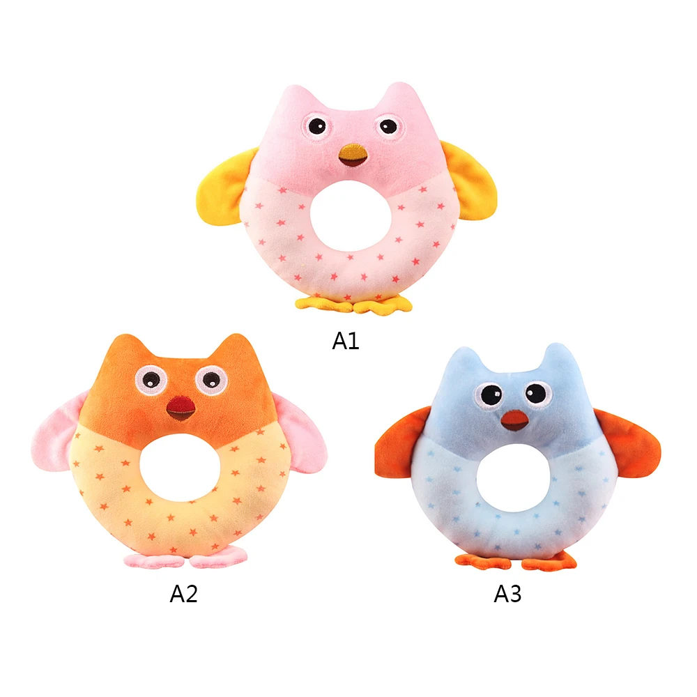 Мягкие Плюшевые погремушки для новорожденных детские игрушки колокольчики рук с