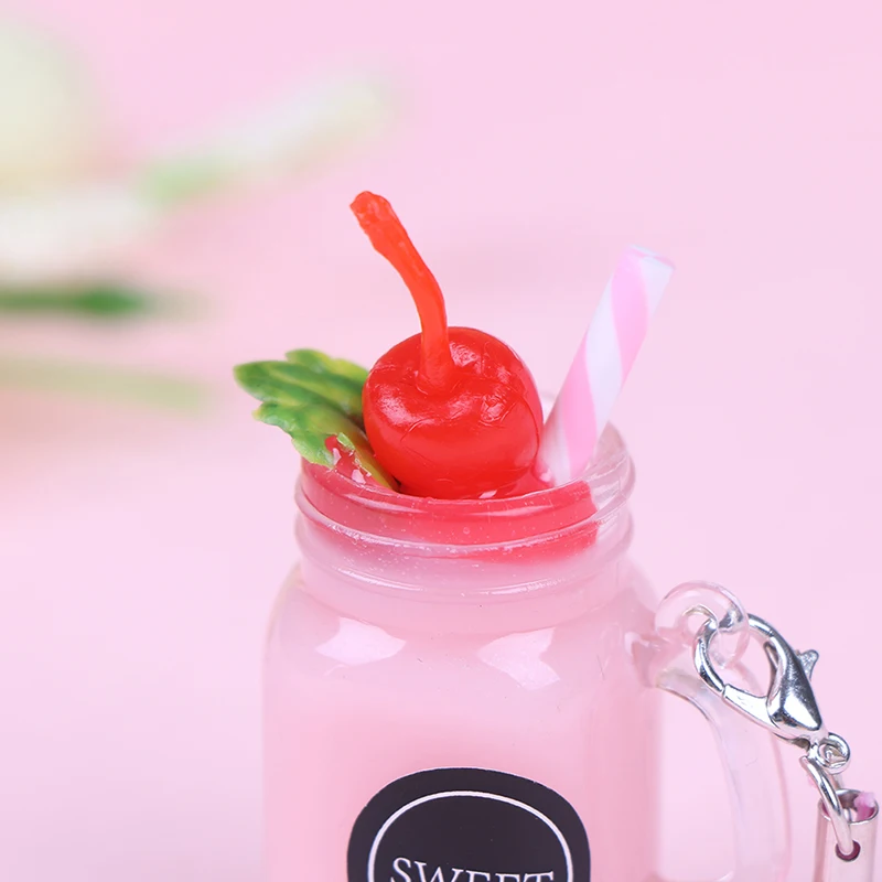 DIY Мини кухня комната еда напиток чашка 1:12 1:6 миниатюрный кукольный домик молоко чай чашки кулоны-куклы аксессуары прозрачная чашка