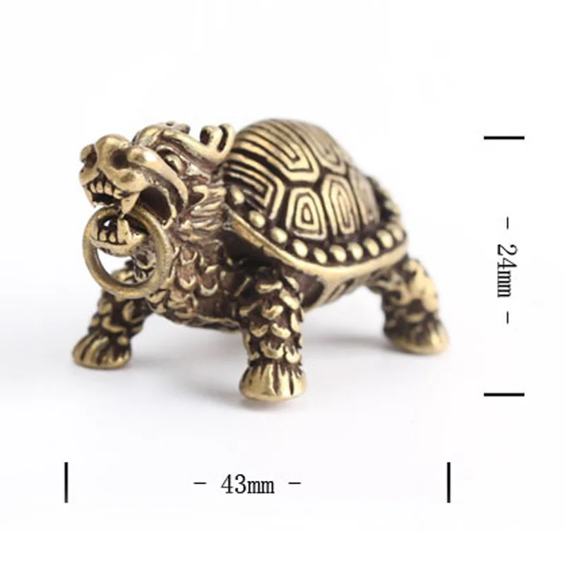 

Decoration Dragon Tortoise figurine Display Creative Miniature Home Indoor