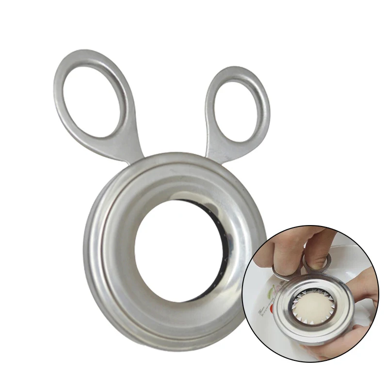 Ручные разделители яиц из нержавеющей стали сепаратор желтка держатель для