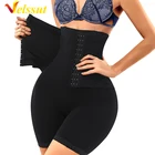 Velssut женское облегающее корректирующее боди с завышенной талией и крючком для подтяжки ягодиц
