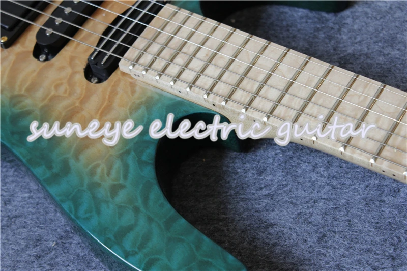 Новое поступление Custom Shop стеганая отделка домкраты стиль электрогитара левшей гитара на заказ Гитарный комплект