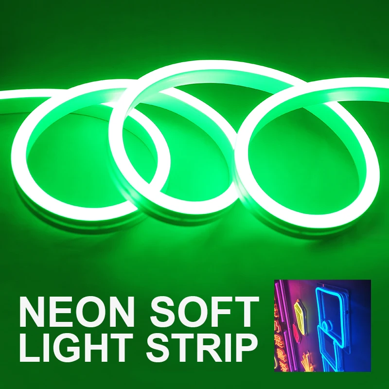 

LED Neon light 12V LED Strip DC Waterproof Flexible For Home Decor Neon Sign Flex For Room DIY SMD2835 Holiday Decoration Light