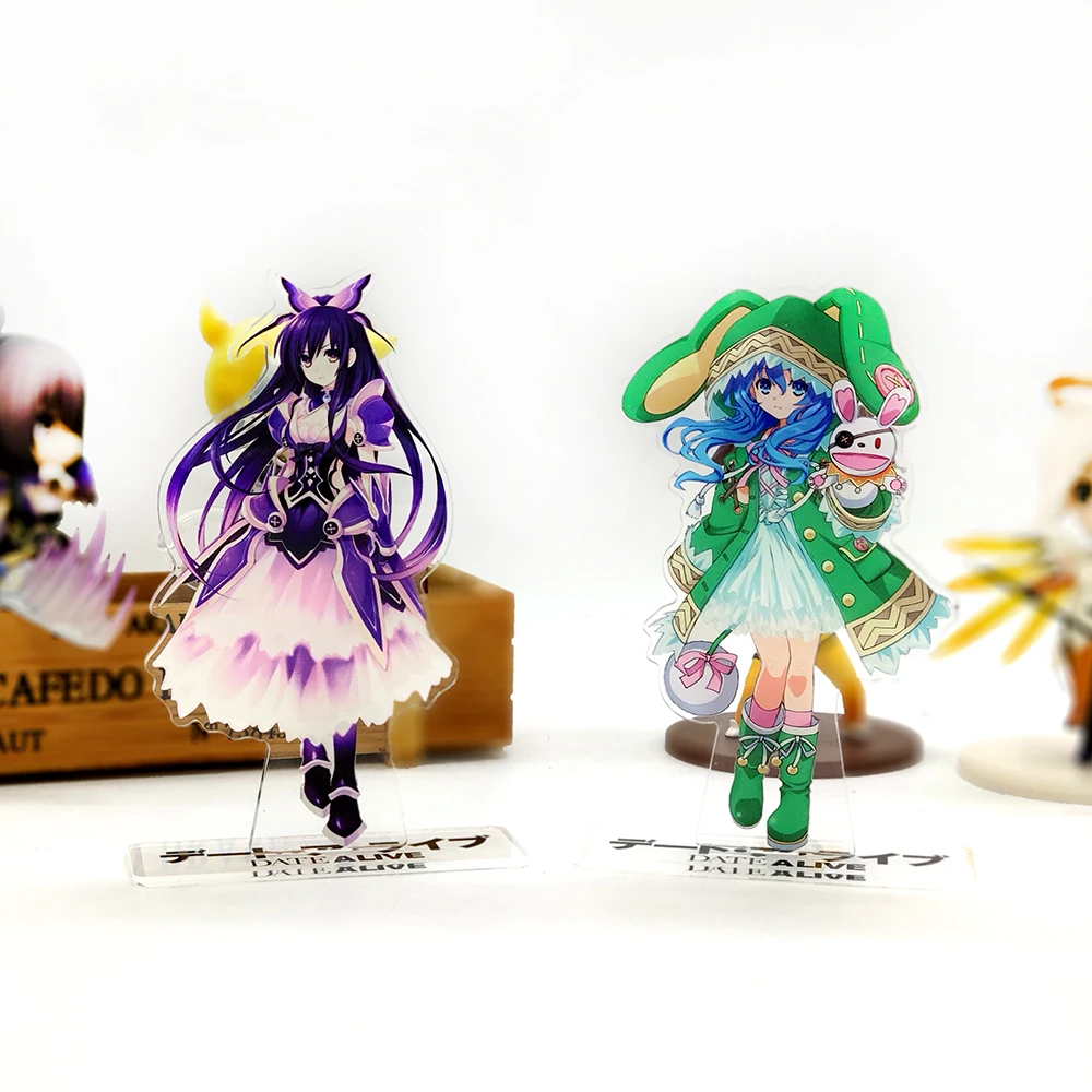 

Date A Live Yatogami Tohka Hermit Yoshino acrylic stand figure model double-side plate holder cake topper anime