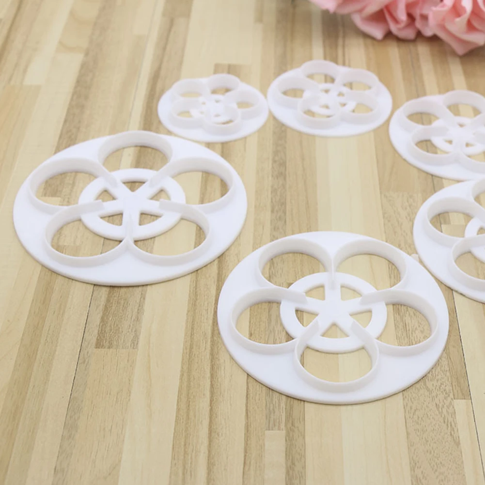 6 шт./компл. многоразовые трафареты для нарезки печенья сахарный шоколадный