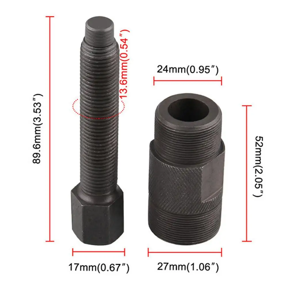

1 Set 27mm 24mm Magneto Flywheel Puller Repair Tool For GY6 50 125 Scooter 150cc Scooter ATV