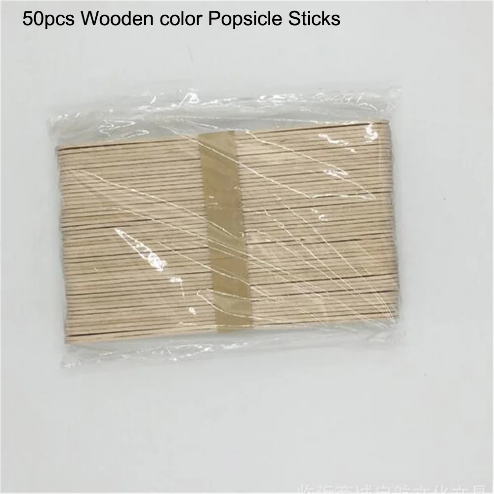 50pcs original color 100 шт. детские игрушки красочные деревянные Счетные палочки Монтессори Обучающие принадлежности для детей Счетный стержень дошкольные Математические Игрушки - Цвет: 50pcs original color
