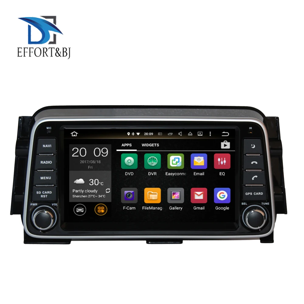 8 &quotAndroid 9 0 для NISSAN Kicks 2014 2019/Micra 2017 2019 автомобильный Dvd Gps навигация RDS 4G LTE 1024x600 4 Гб