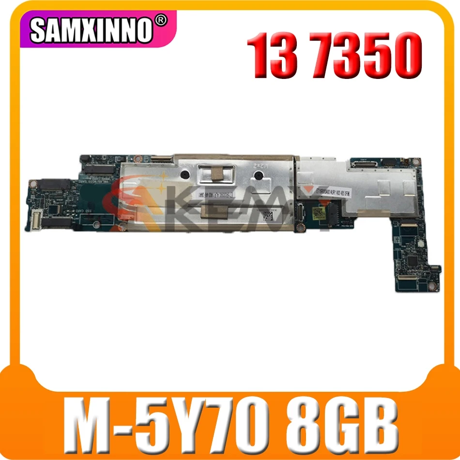 Billig Original Laptop Motherboard Für DELL Latitude 13 7350 Core M-5Y70 8GB SR216 Mainboard CN-05XH01 05XH01 ZAU70 LA-B331P