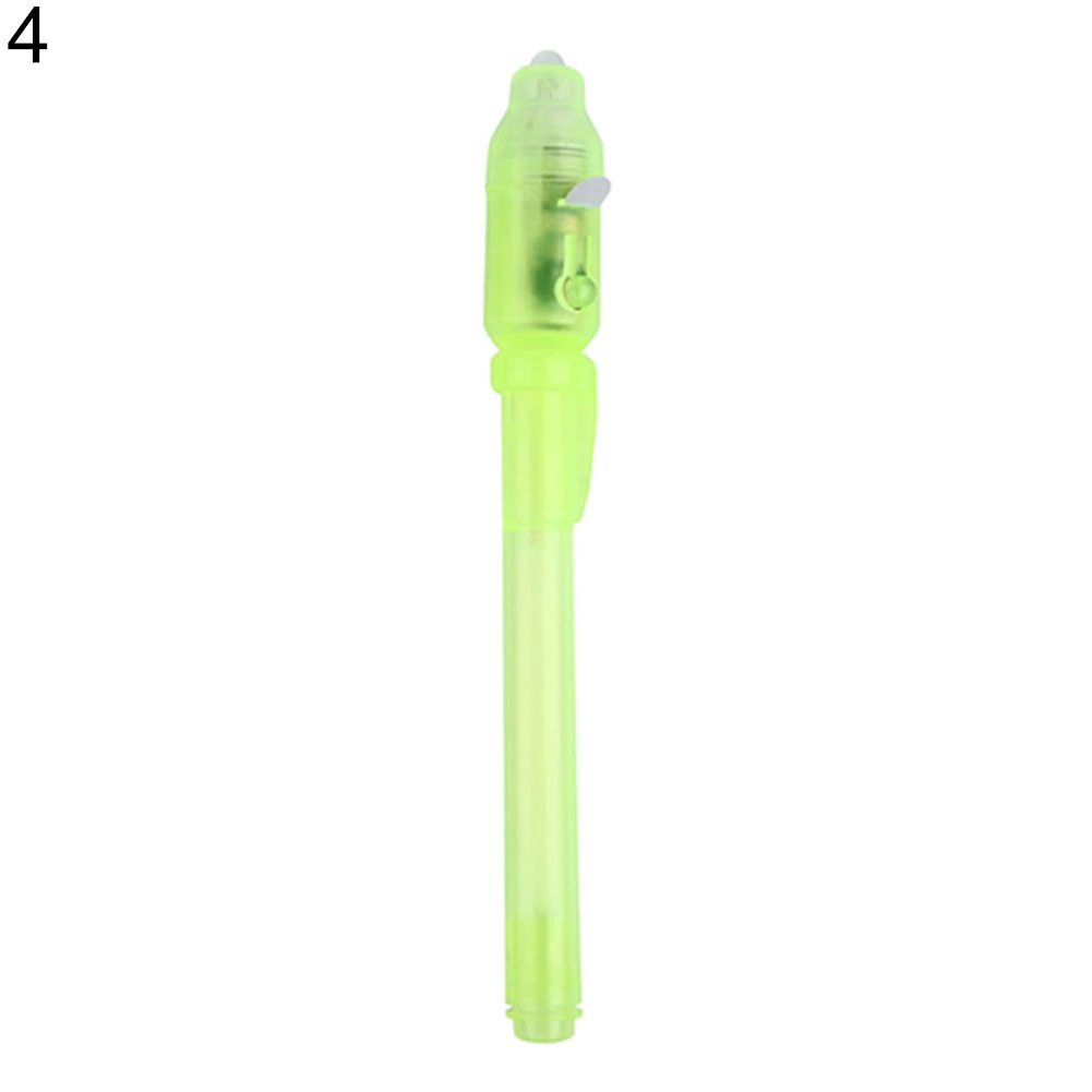 

Children Kids Multi Function Pen Secret Message Invisible Ink LED Detector Lights Ballpens calza befana