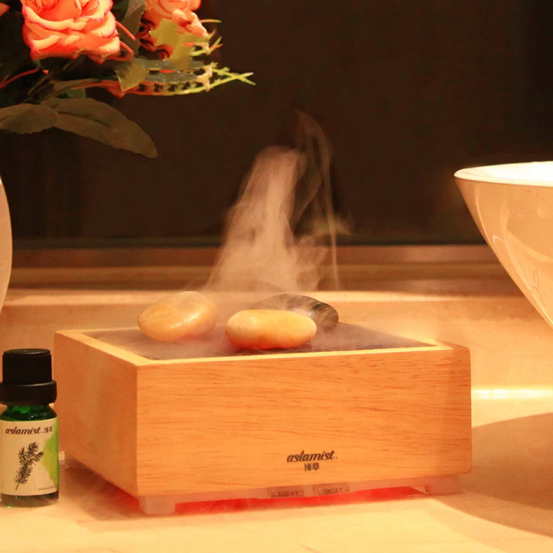 Аромадиффузор Classica из массива дерева увлажнитель воздуха с теплсветильник