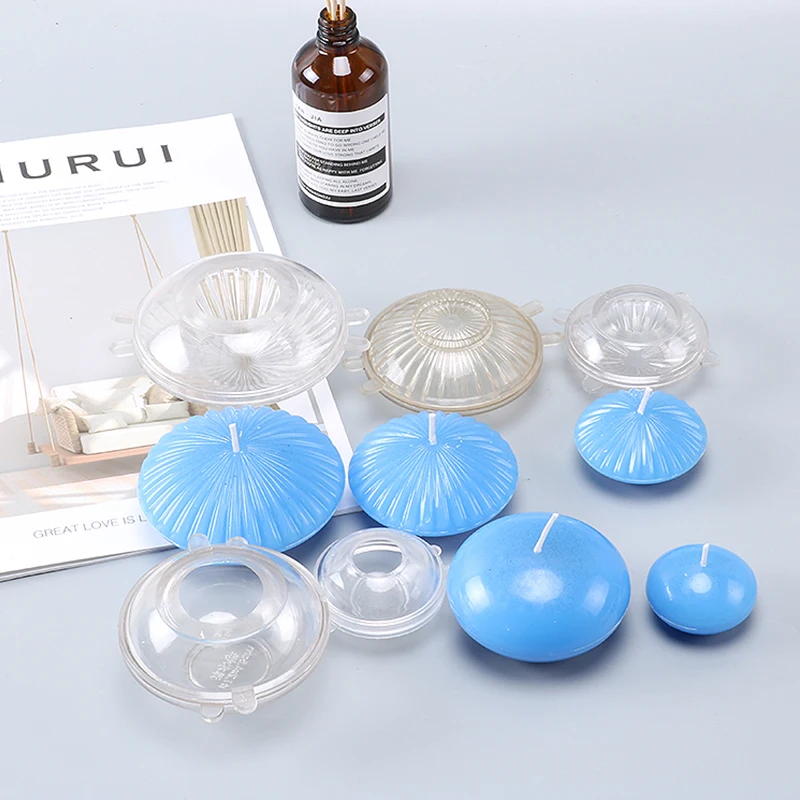 Овальная форма DIY ручной работы для свечей в полоску диаметр 7 diy пластиковые