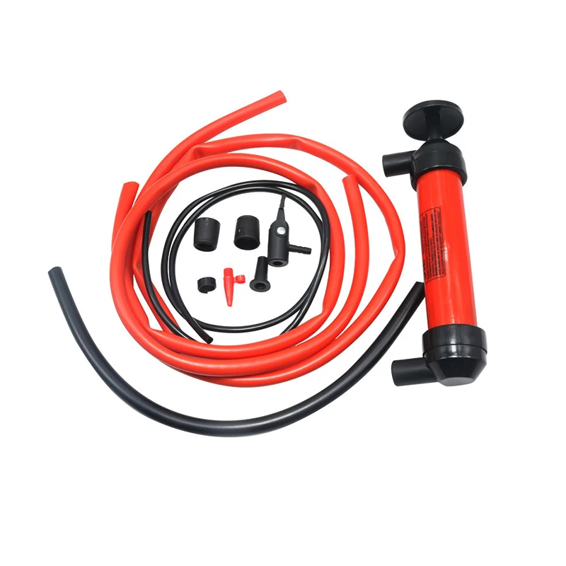 Автомобильный многофункциональный насос для воды и масла ручной с присоской