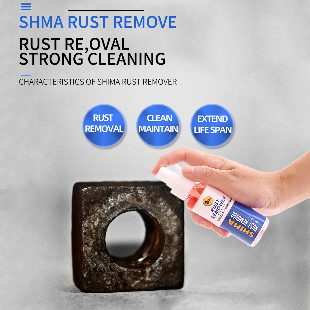 80 мл кухонная машина для удаления ржавчины окна ремонт поверхности дома смазки
