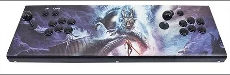 Зеленый Pandora Box 9 S все металлические box 2200 игровой в одном встроенный arcade/2D Видео игры HD качество подключения PS3/4 ТВ и другие игро - Цвет: Зеленый
