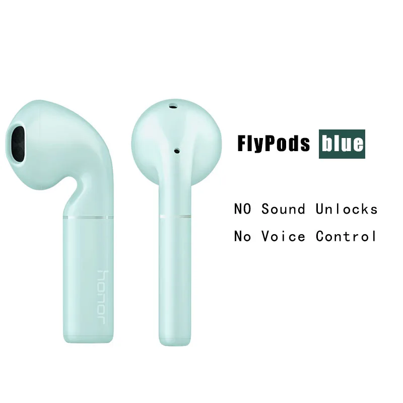 FlyPods blue Bluetooth гарнитура HUAWEI honor FlyPods Pro honor FlyPods, водонепроницаемые беспроводные наушники с микрофоном, двойной кран - Цвет: FlyPods blue
