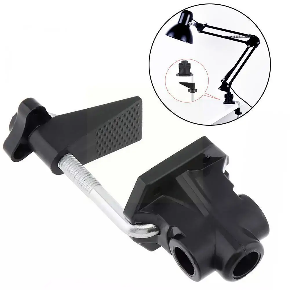 

Крепежный кронштейн с светодиодный жимом светильник, аксессуары «сделай сам», фиксированная металлическая настольная лампа, зажим для мик...