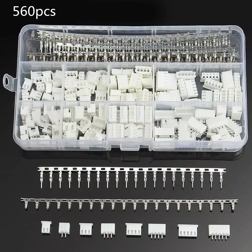 

XH2.54 Jst Terminal Kit electrical connector socket Header wire Adaptor Male Female connector electrical wire terminal