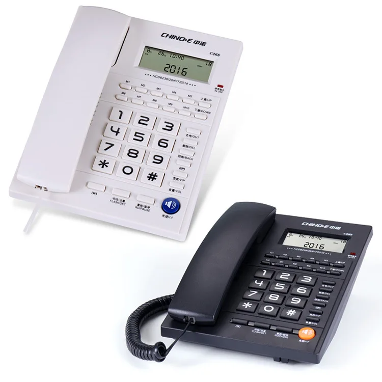 Абонентский ID телефон дома деловая для офиса стационарный отель модные