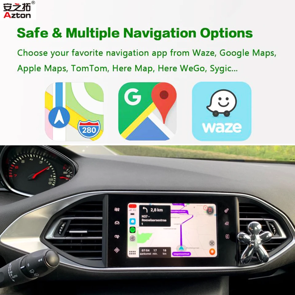 Беспроводной Wi Fi модуль Apple Car Play для автомобиля Android Peugeot Citroen C4 Picasso DS4 DS3 308 508 208 2008
