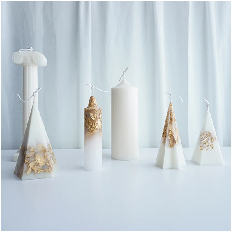 

14 Different Shapes Architecture Handcrafts Soy Wax Aromatherapy Gypsum Soap Diy Clay Candle Mold Acrylic Mould