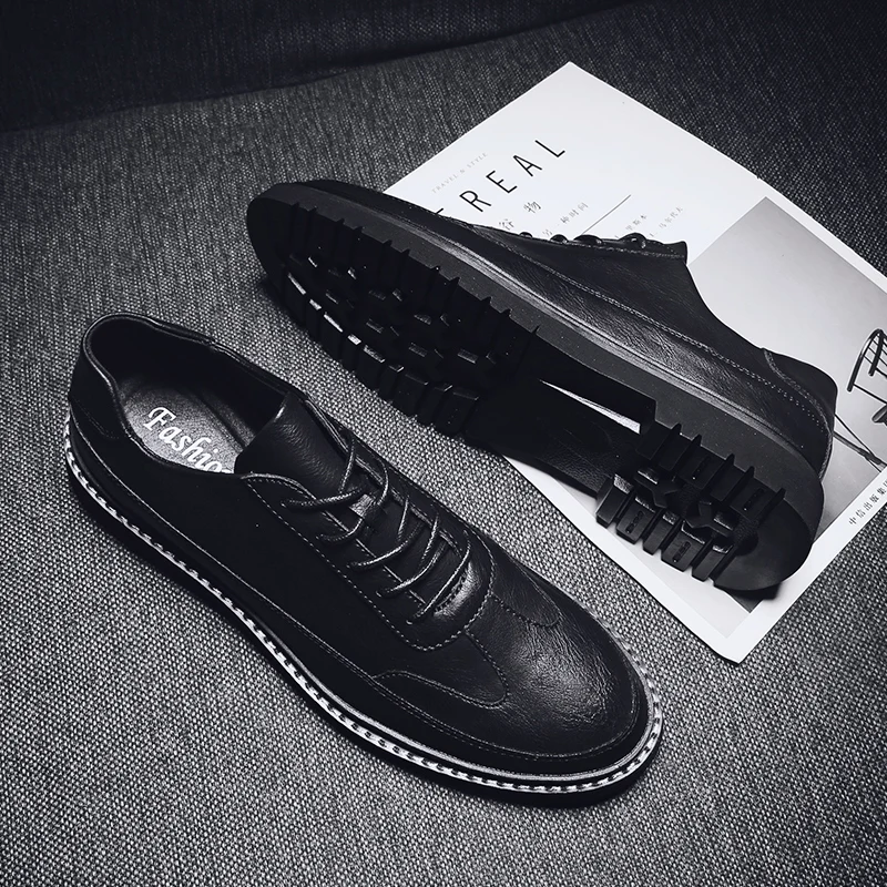 

SKRENEDS brand The new explosion models color small shoes Marden with the middle help tool men's casual shoes men's Korean shoes men's tide shoes star