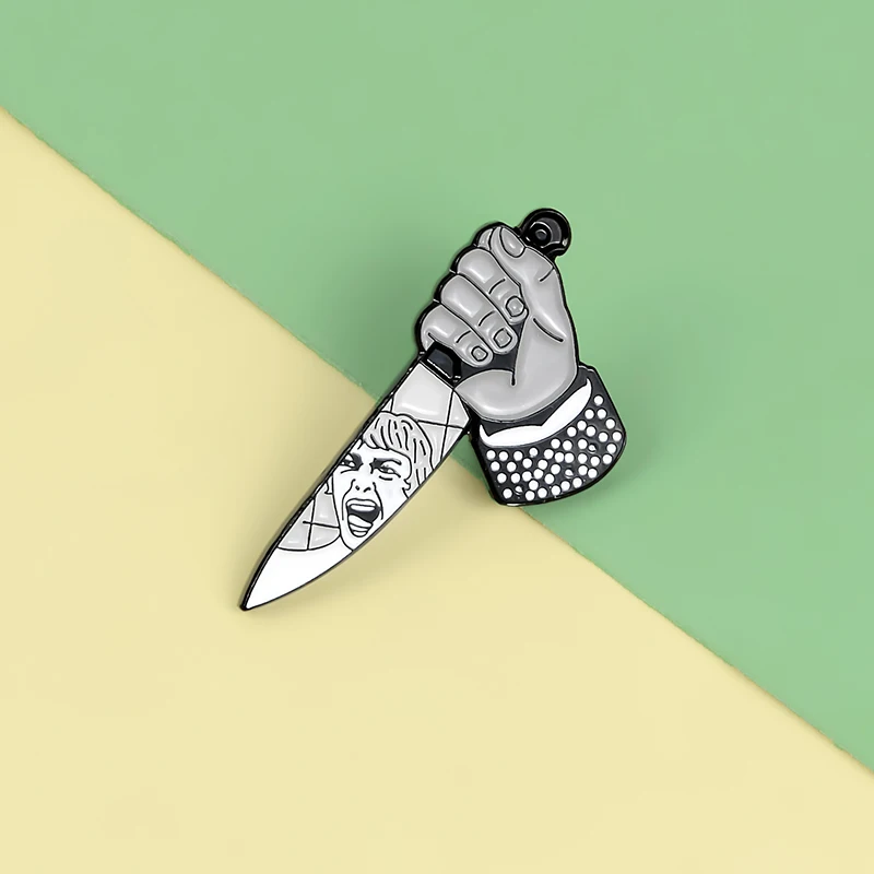 Булавка для лацкана металлические булавки ножа умственных пациентов жесткие