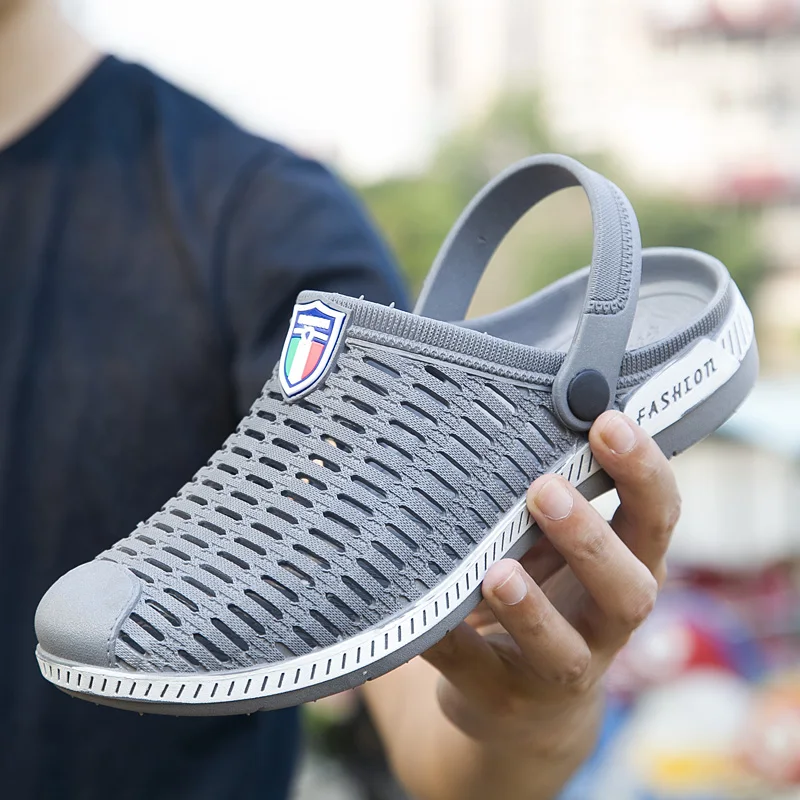 Оригинальные новые садовые Вьетнамки водонепроницаемая обувь Мужская