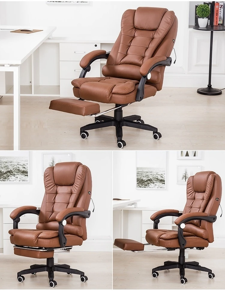Oficina Boss футболка Stoel Chaise De Bureau Ordinateur Sedia Ufficio кожа Silla Cadeira Poltrona игровое массажное кресло для офиса