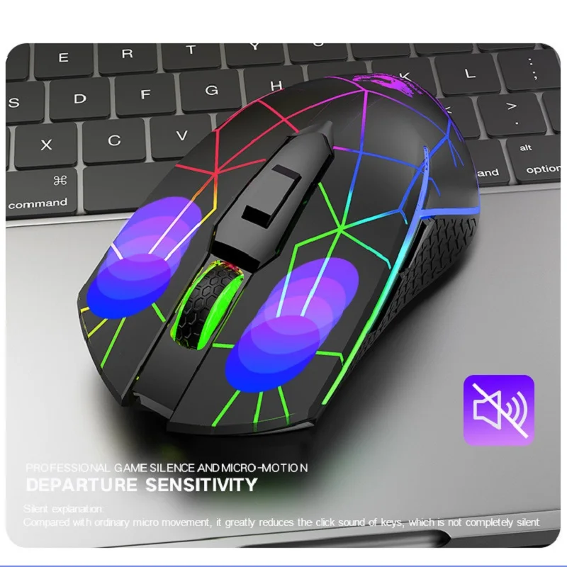 2 4ghz wireless mouse bluetooth gaming mouse rechargeable computer mause ergonomic design for ipad computer laptop mice free global shipping